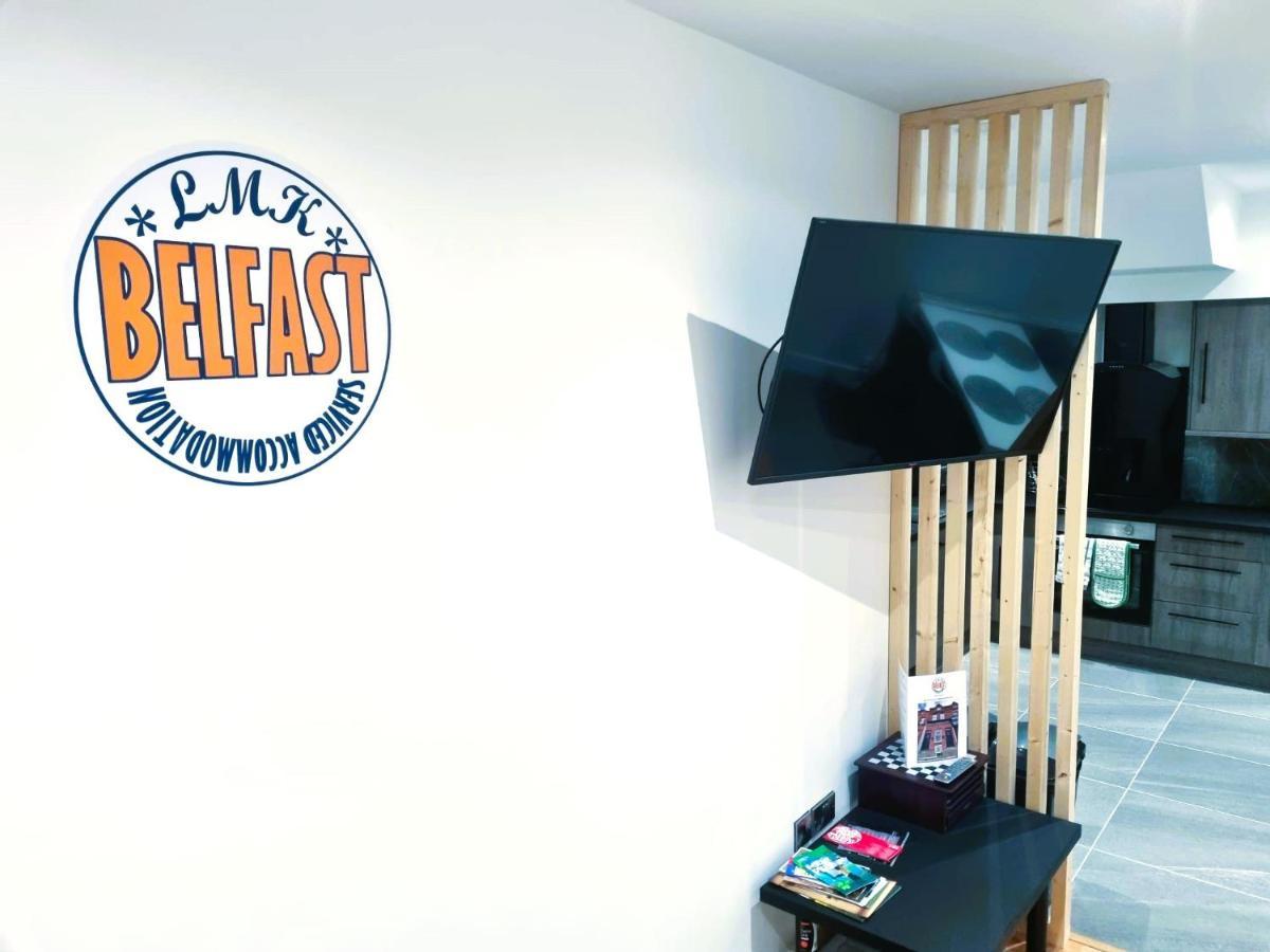 Lmk, Spacious 1 Bedroom Ground Floor Apartment, Ev Charger, Free Parking Wi-Fi, Great Location Belfast Kültér fotó